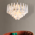 Load image into Gallery viewer, Alabaster Foyer Modern Chandelier
