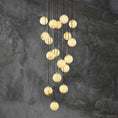 Load image into Gallery viewer, Alabaster Global Wavy Chandelier
