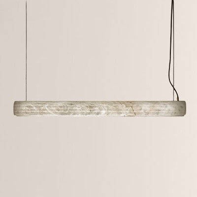 Alabaster Roll Chandelier