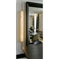 Load image into Gallery viewer, Alabaster Round Tube Wall Sconce
