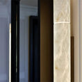 Load image into Gallery viewer, Alabaster Round Tube Wall Sconce
