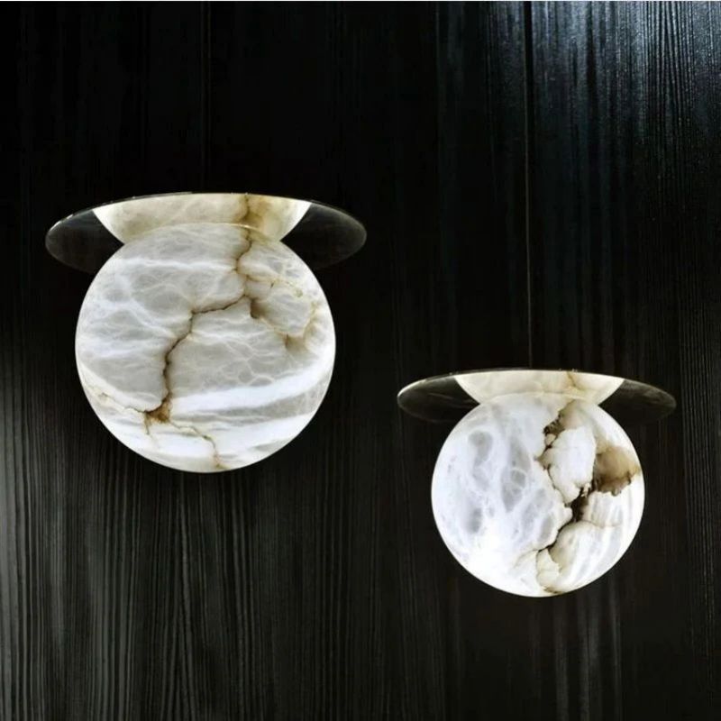 Alabaster Sphere Pendant