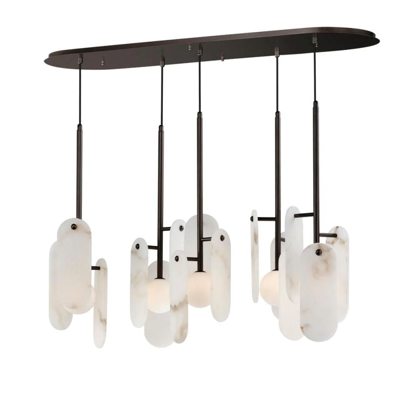 Alabaster Studio Megalith 5-Light Pendant