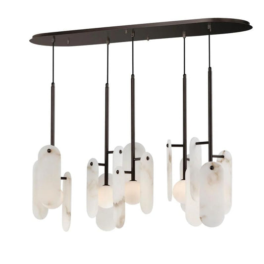 Alabaster Studio Megalith 5-Light Pendant
