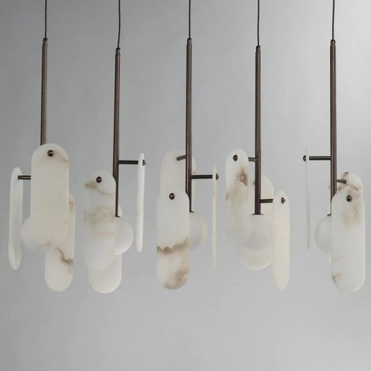 Alabaster Studio Megalith 5-Light Pendant