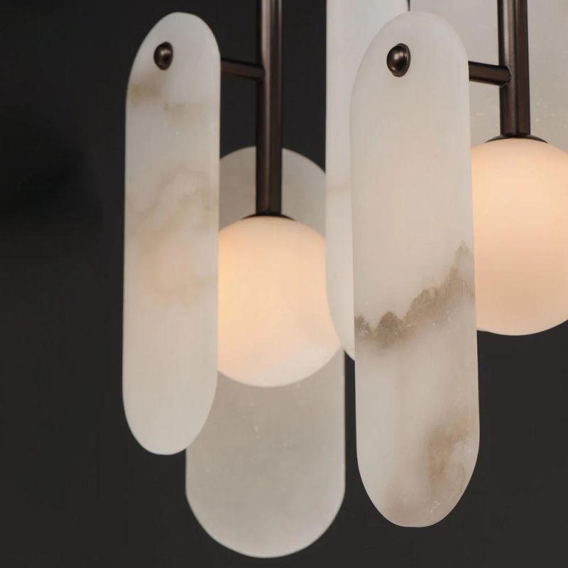 Alabaster Studio Megalith 5-Light Pendant