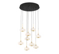 Load image into Gallery viewer, Alfia 9 Light Round LED Chanderlier
