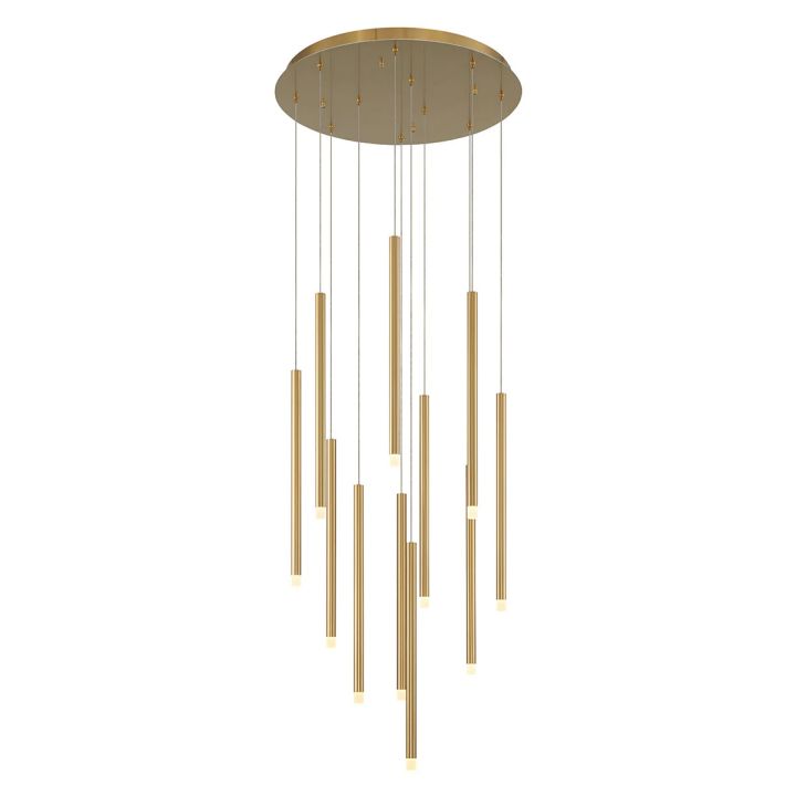 Amay Lights Round LED Chandelier