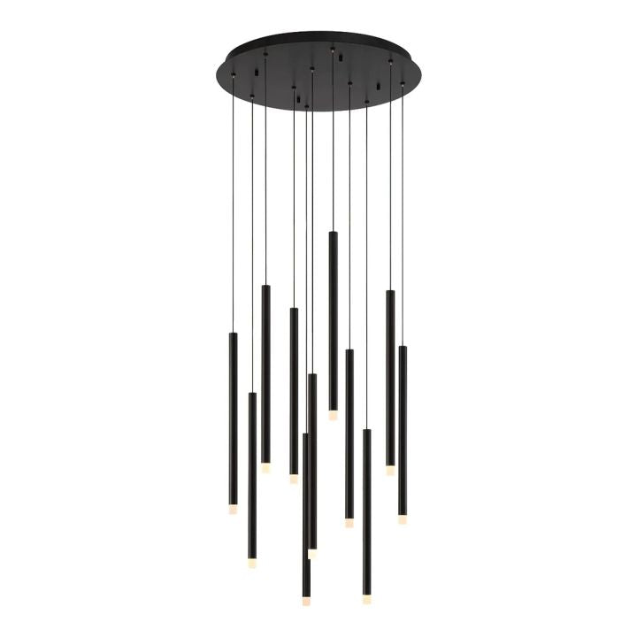 Amay Lights Round LED Chandelier