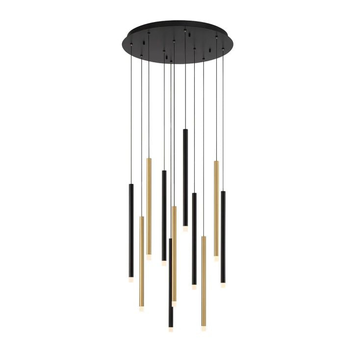 Amay Lights Round LED Chandelier