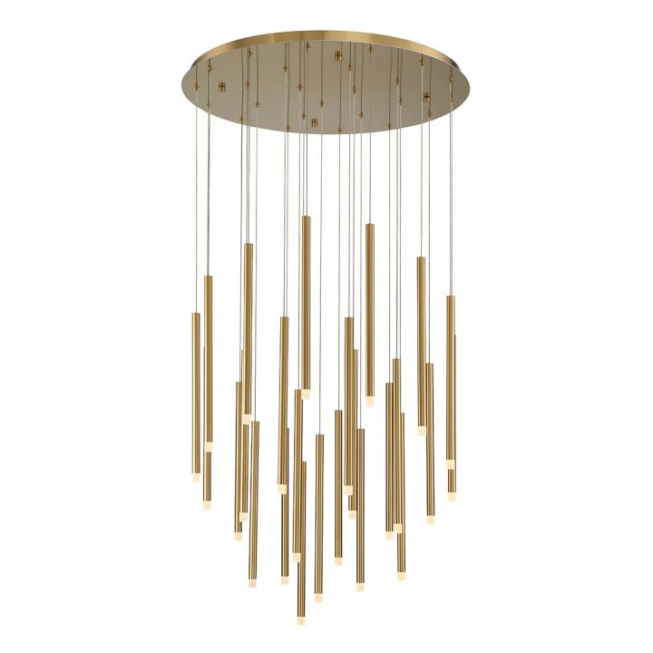 Amay Lights Round LED Chandelier