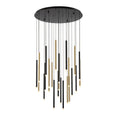 Load image into Gallery viewer, Amay Lights Round LED Chandelier
