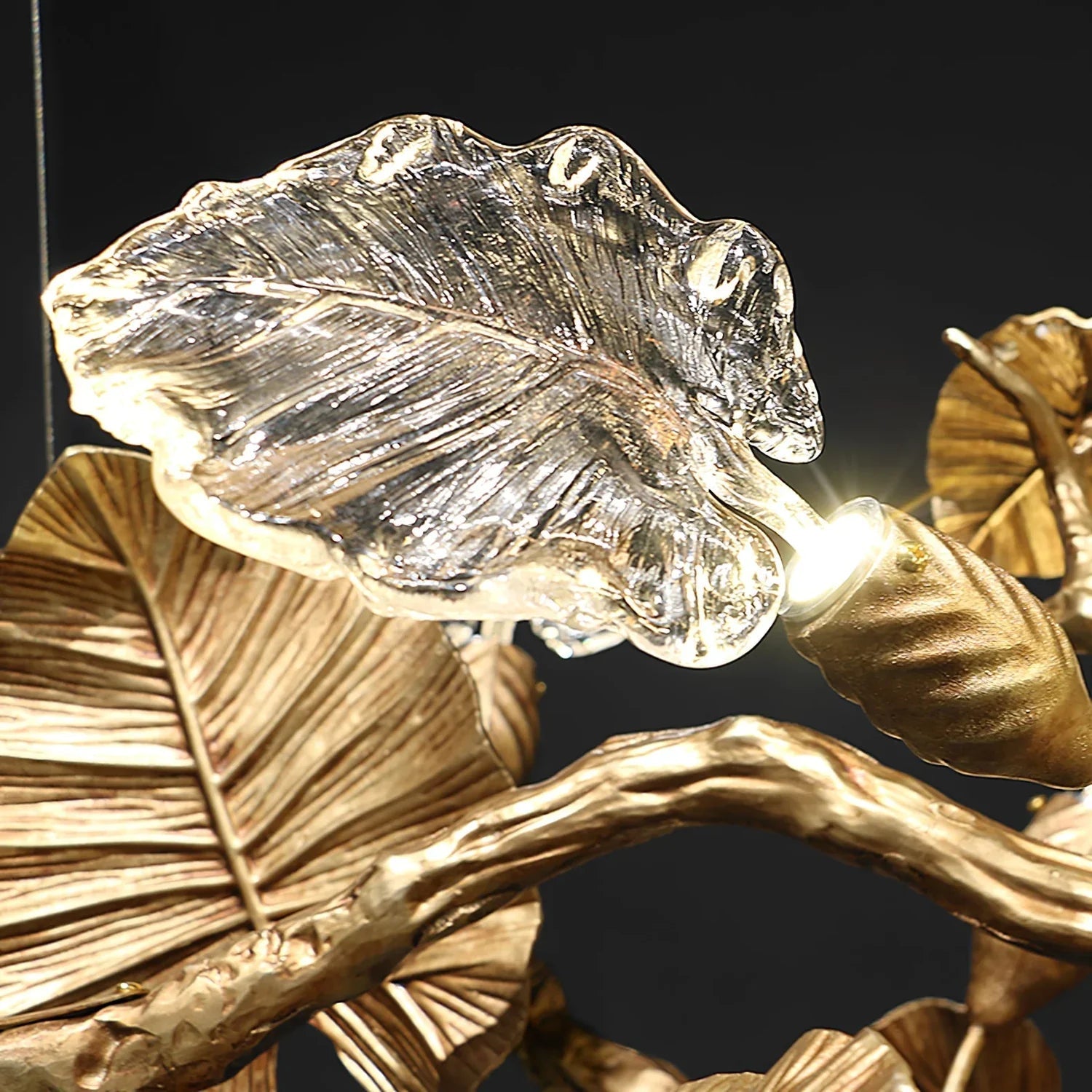 Anio Leaf Chandelier