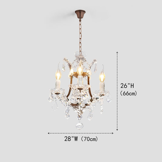 Antique Crystal Chandelier