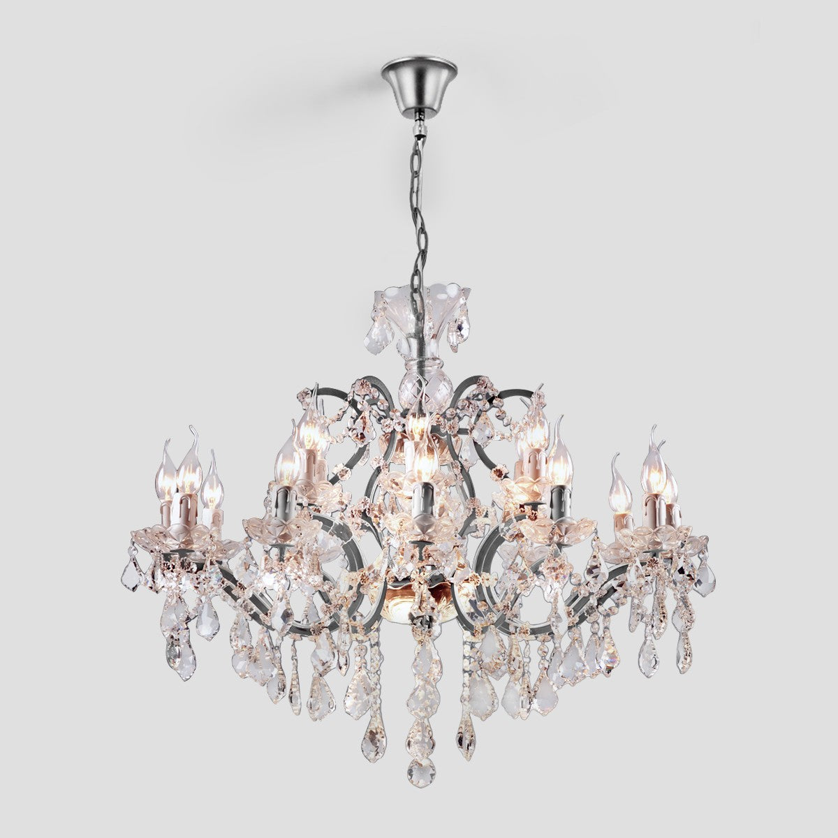 Antique Crystal Chandelier