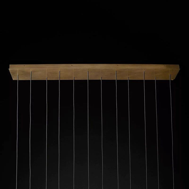 Aquita Modern Linear Chandelier 60"