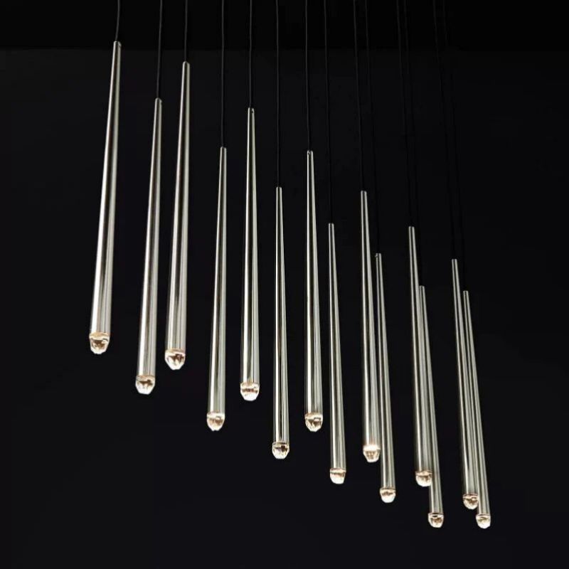 Aquita Modern Linear Chandelier 72"