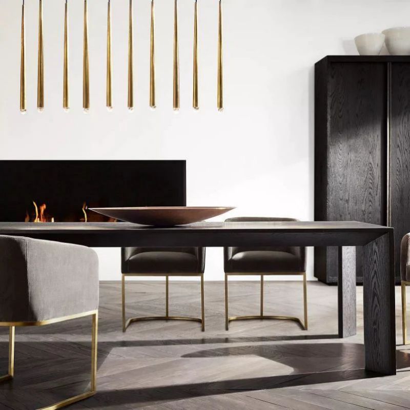 Aquita Modern Linear Chandelier 72"