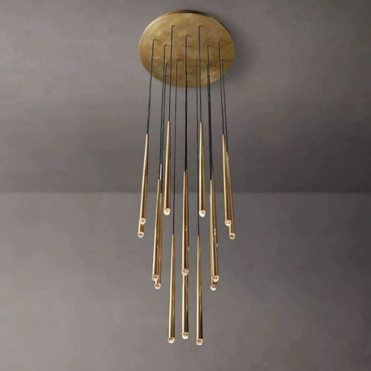 Aquita Modern Round Chandelier 30"