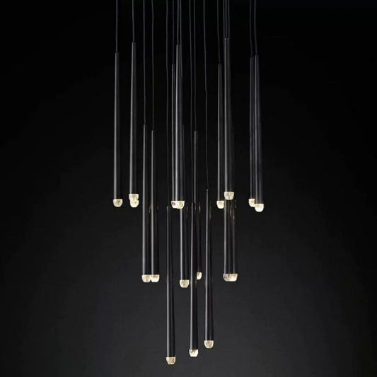Aquita Modern Round Chandelier 30"
