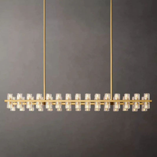 Arca Rectangular Chandelier 54"