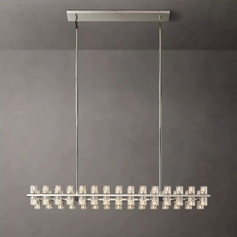 Arca Rectangular Chandelier 54"
