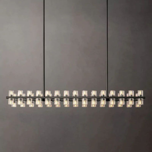 Arca Rectangular Chandelier 54"