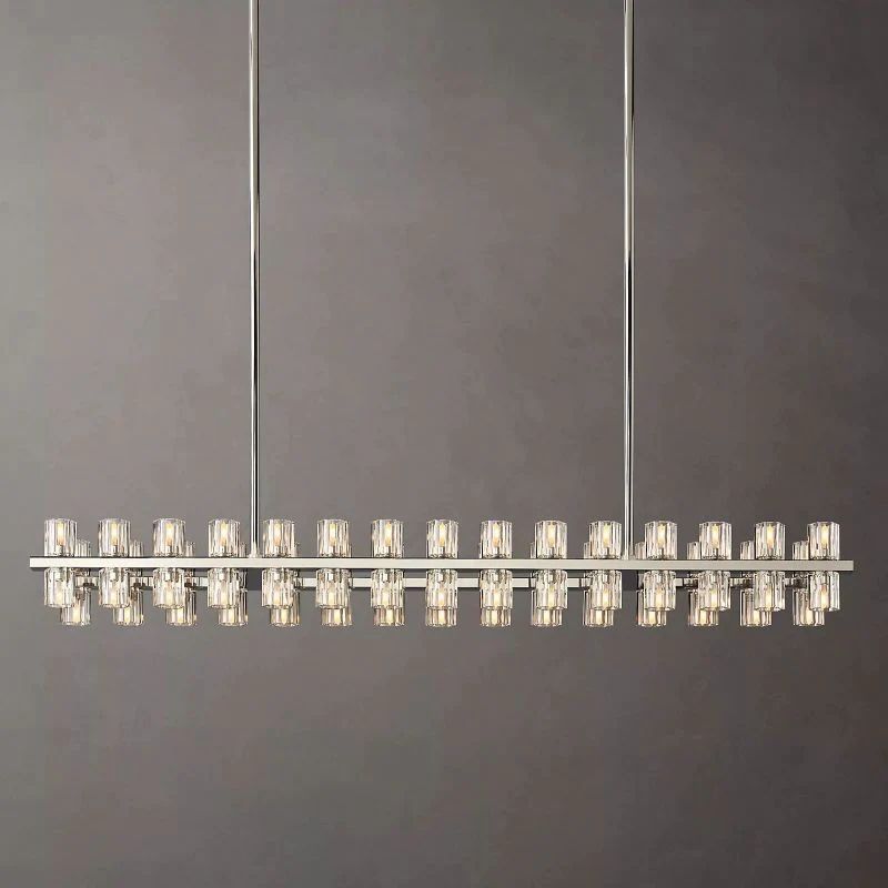 Arca Rectangular Chandelier 54"