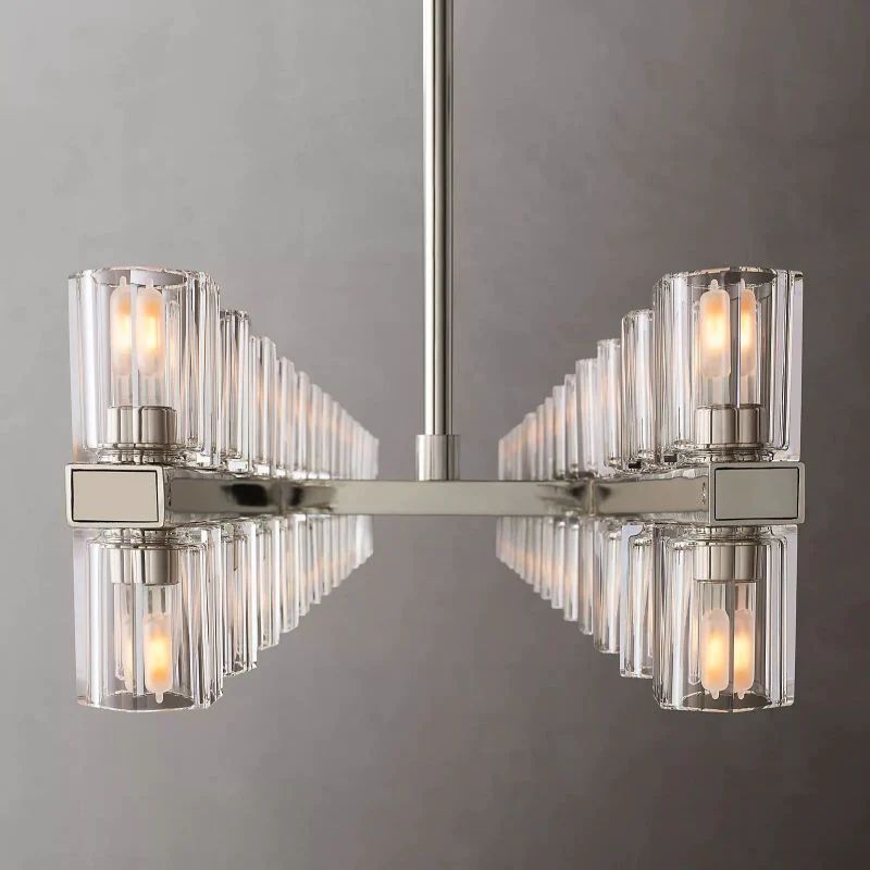 Arca Rectangular Chandelier 54"