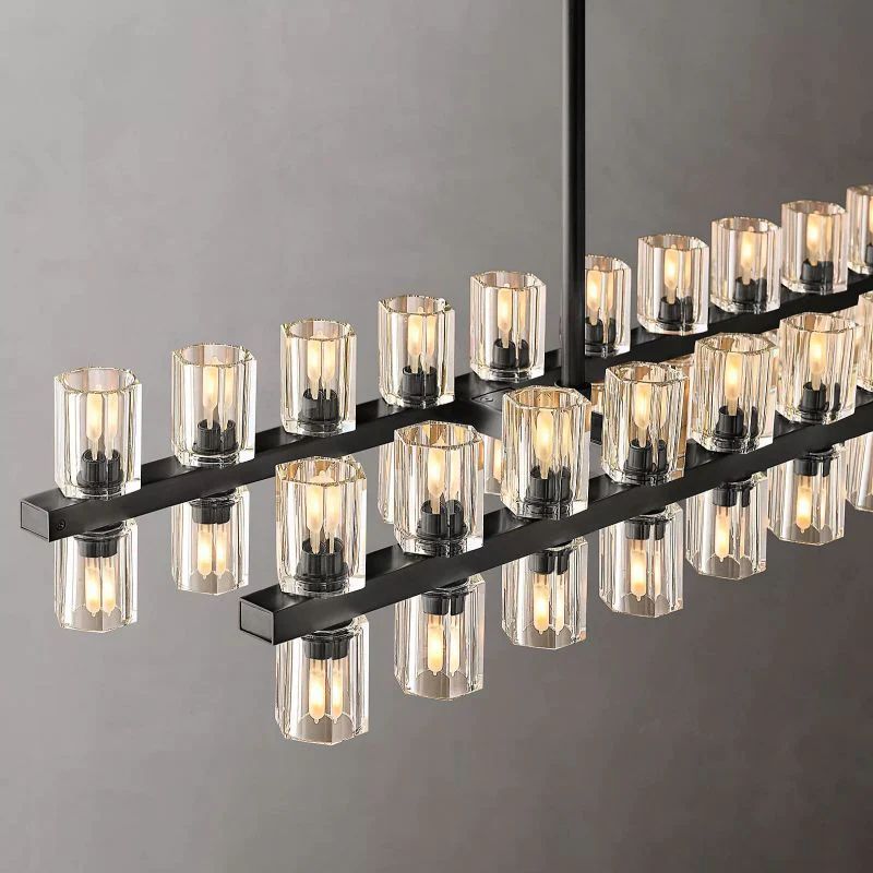 Arca Rectangular Chandelier 54"