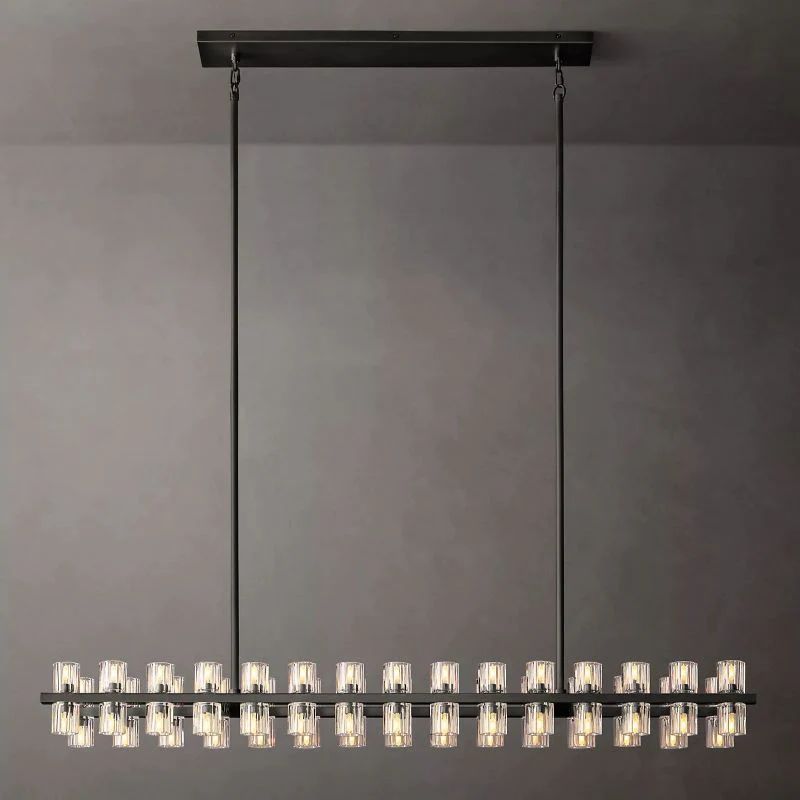 Arca Rectangular Chandelier 54"