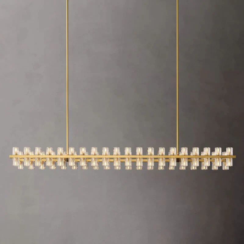 Arca Rectangular Chandelier 72"