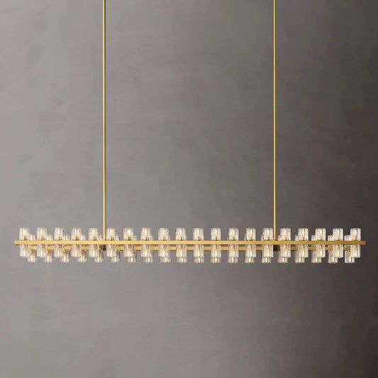 Arca Rectangular Chandelier 72"