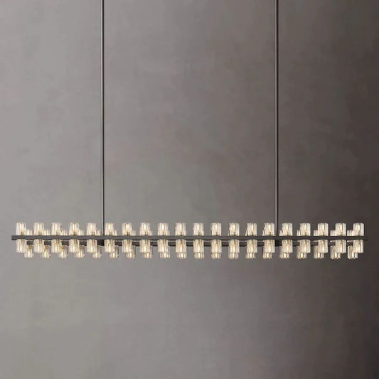 Arca Rectangular Chandelier 72"
