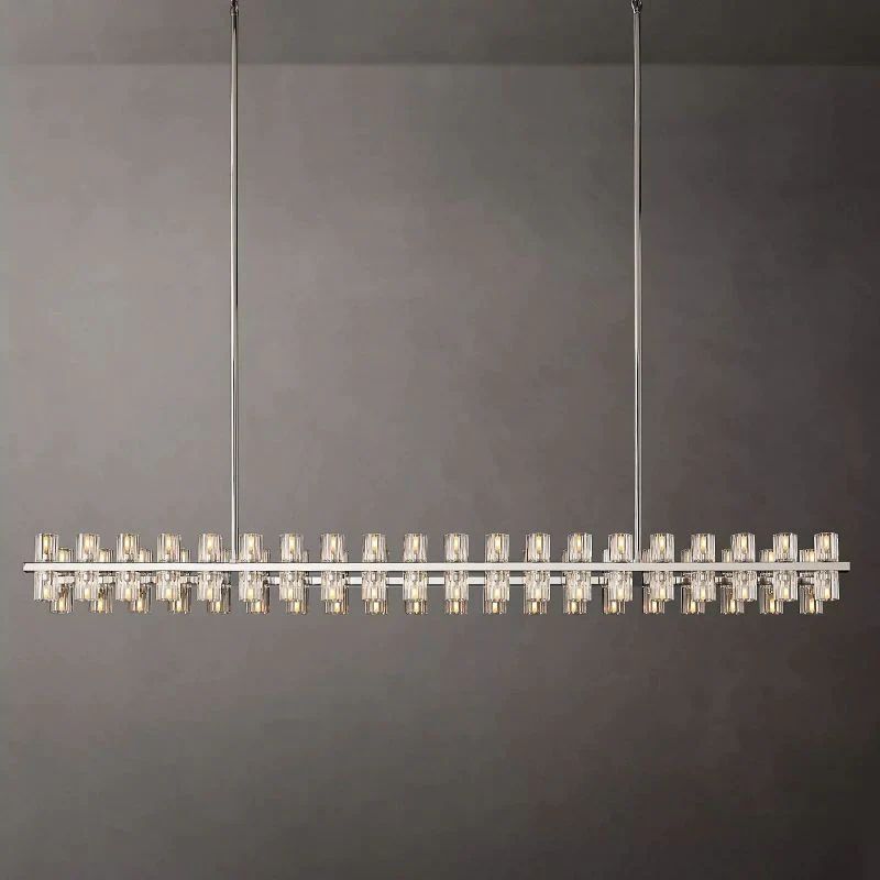 Arca Rectangular Chandelier 72"