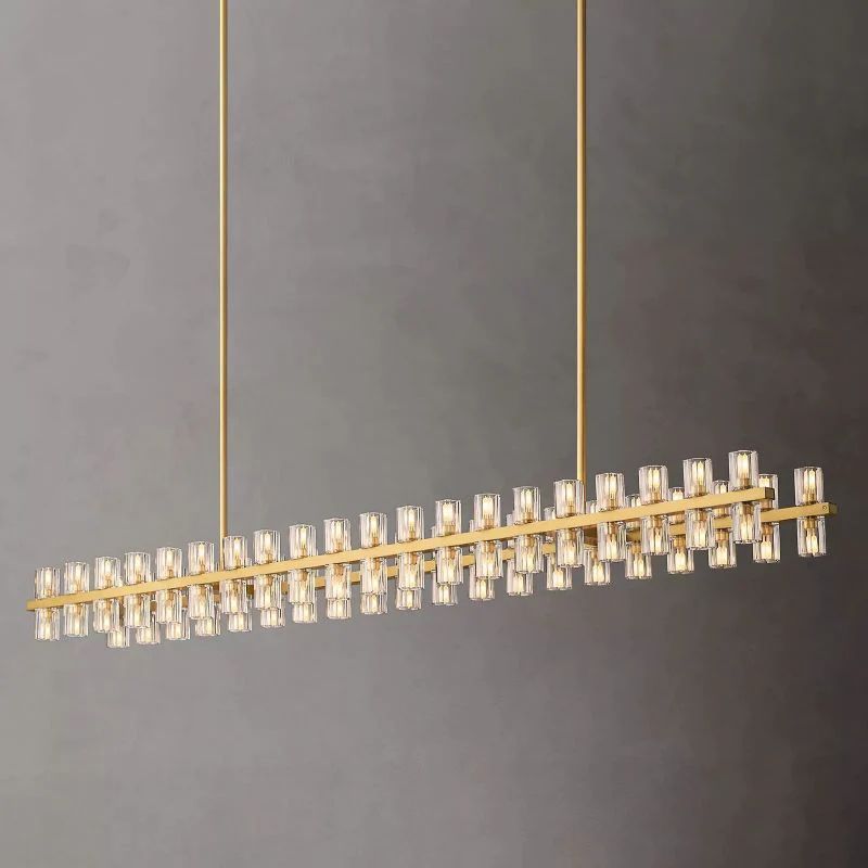 Arca Rectangular Chandelier 72"