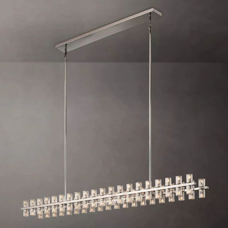 Arca Rectangular Chandelier 72"