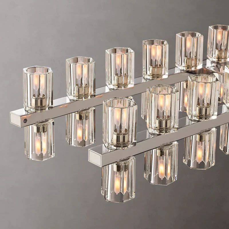 Arca Rectangular Chandelier 72"