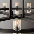 Load image into Gallery viewer, Arca Round 2-Tier Chandelier 60"
