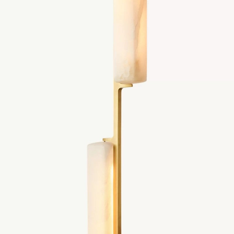 Audubo Alabaster Linear Chandelier 54"