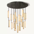 Load image into Gallery viewer, Audubo Alabaster Round Chandelier 56"
