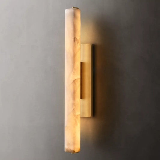 Audubo Alabaster Single Sconce