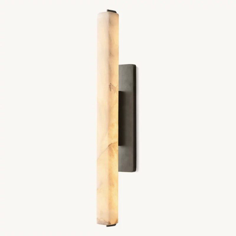 Audubo Alabaster Single Sconce
