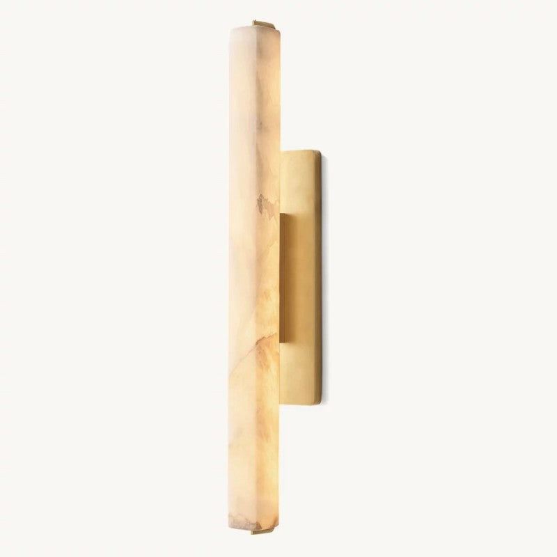 Audubo Alabaster Single Sconce