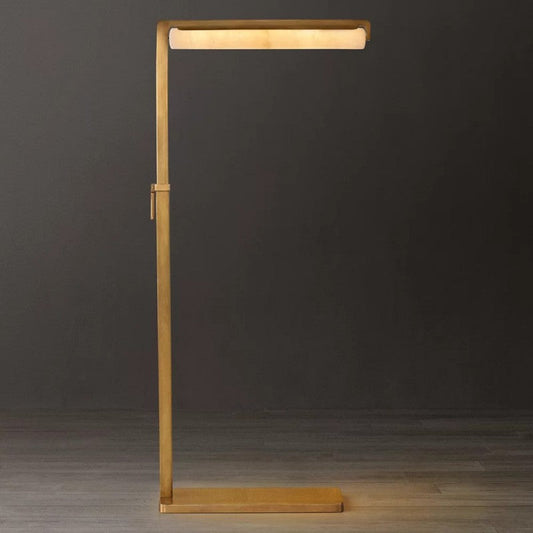Audubo Alabaster Task Floor Lamp