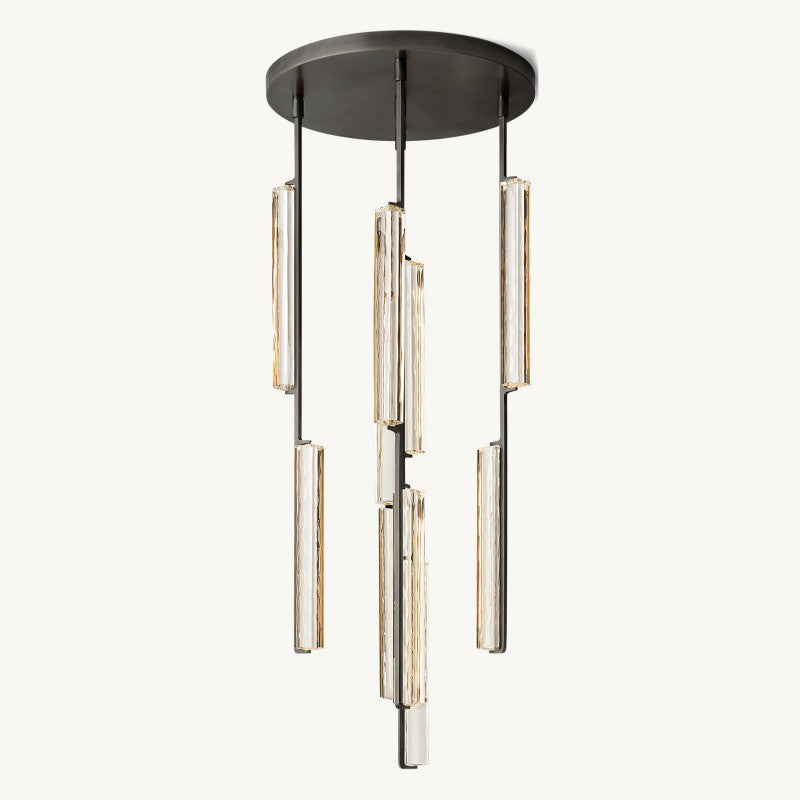 Audubo Crystal Round Chandelier 24"