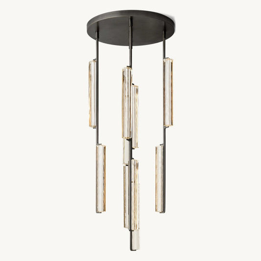 Audubo Crystal Round Chandelier 24"