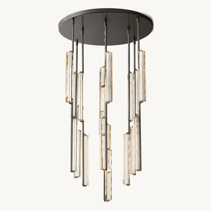 Audubo Crystal Round Chandelier 40"