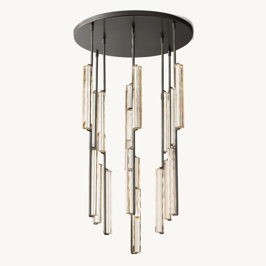 Audubo Crystal Round Chandelier 40"