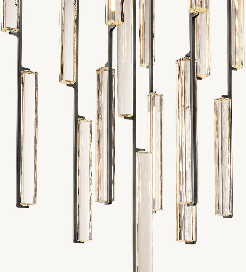 Audubo Crystal Round Chandelier 40"